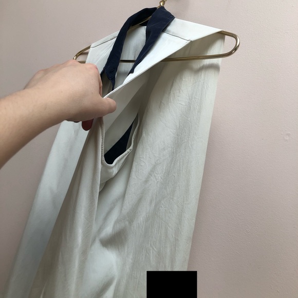 THEORY MARYON SILK COLLARED DRESS - Picture 8 of 10